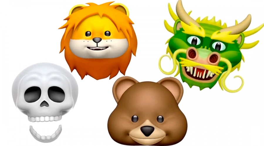 Apple presenta 4 nuevos animojis: león, calaca, dragón y oso