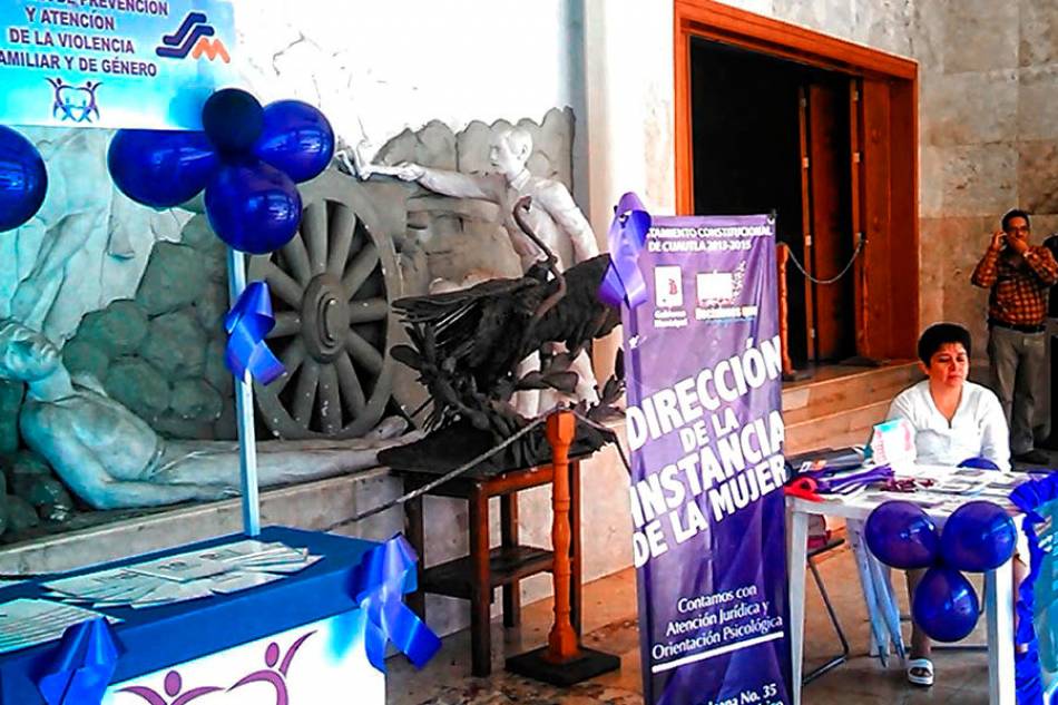 Inician actividades por el Día Internacional de la No Violencia Contra las Mujeres y las Niñas