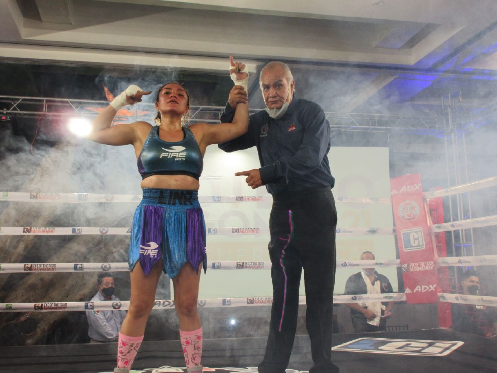 Carolina Contreras, invicta en casa