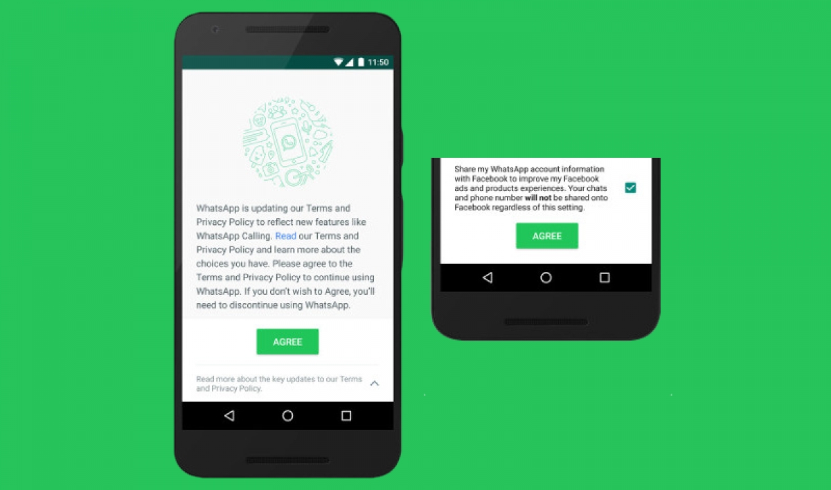 Vas a tener que aceptar los nuevos términos de WhatsApp si quieres seguir usando el servicio