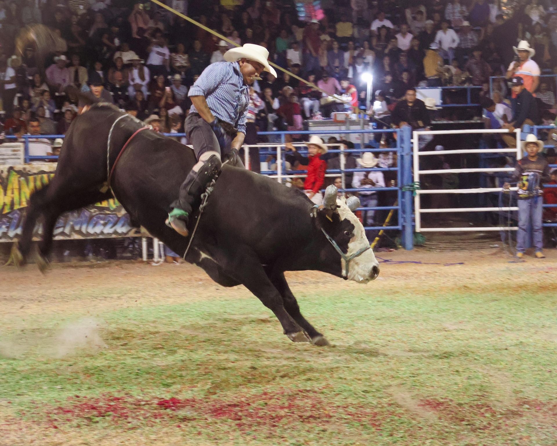 Reúne a miles jaripeo en Emiliano Zapata