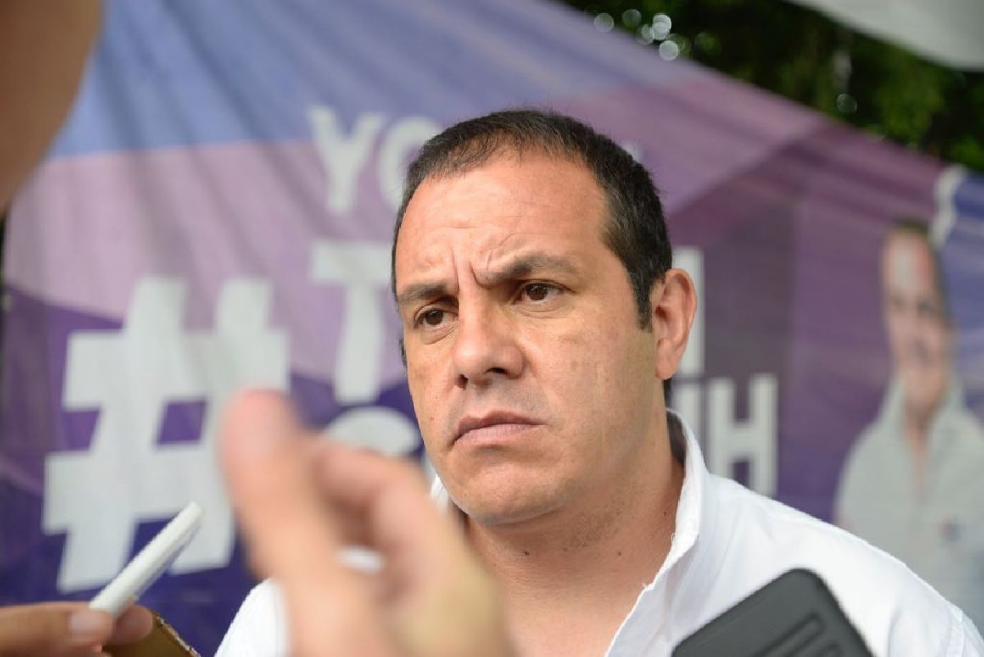 Cuauhtémoc Blanco promete un gabinete de morelenses