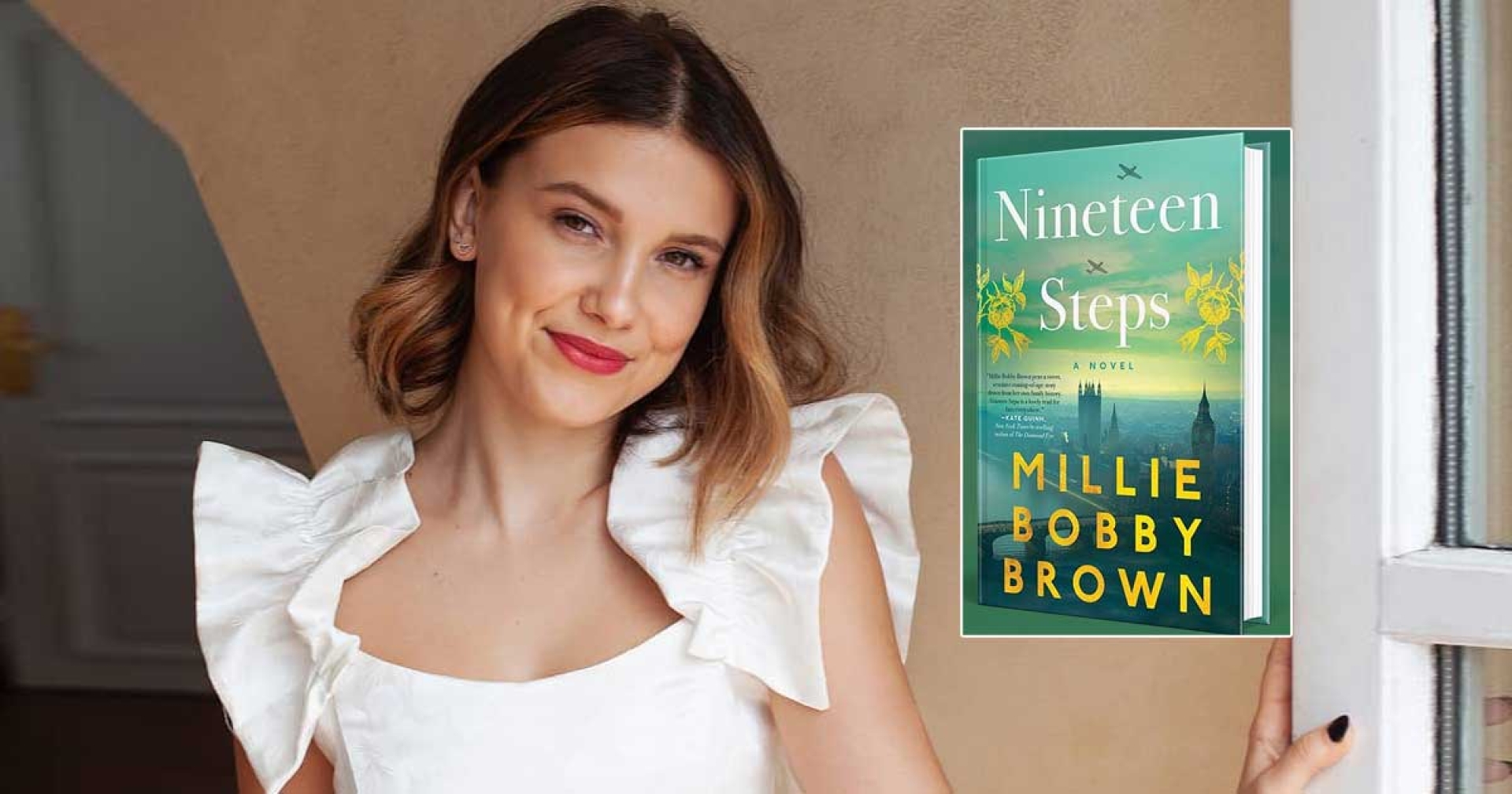 Debut literario: Millie Bobby Brown publica su primer libro, 'Diecinueve escalones'