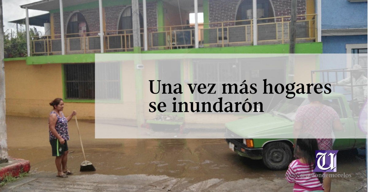 Nuevo desborde de río Chalma daña cultivos y viviendas en varios municipios