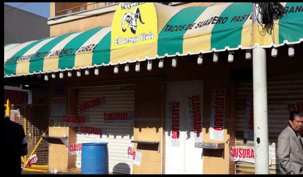 ¿Abierto o clausurado? Esto pasó en la taquería El Borrego Viudo