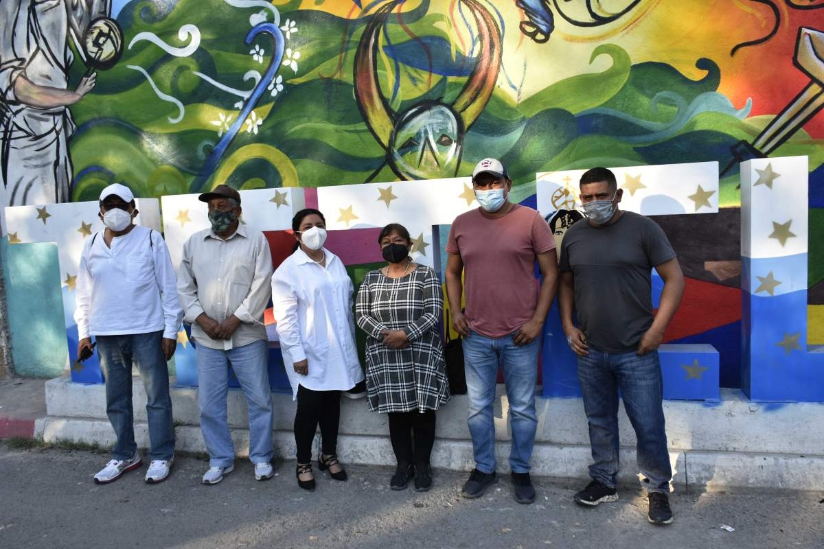 Los murales infantiles de Tetelpa