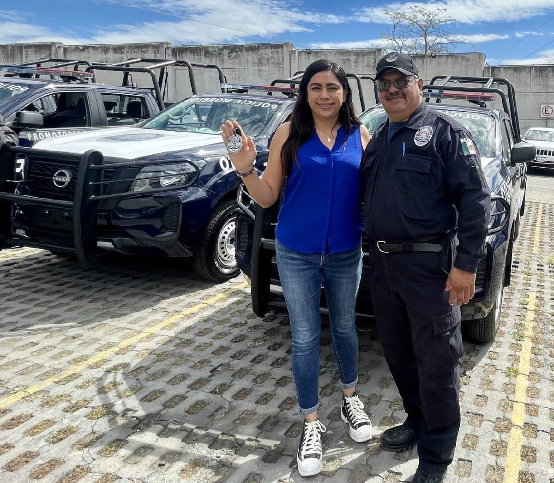 Recibe Yecapixtla una patrulla