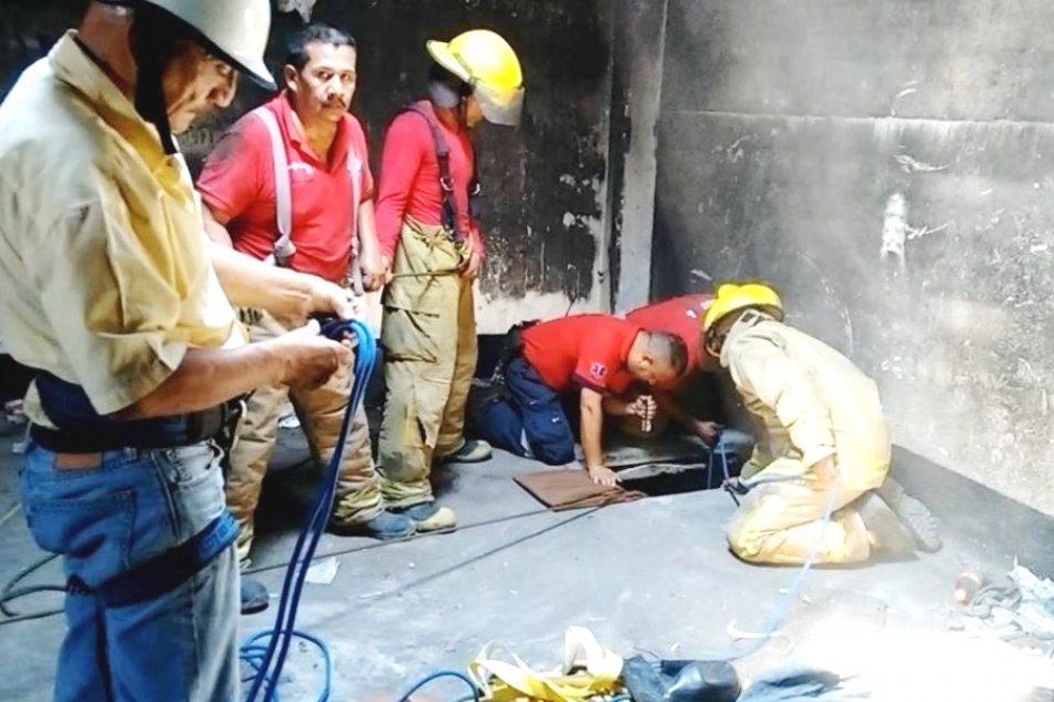 Cayó en un pozo de 50 metros de profundidad