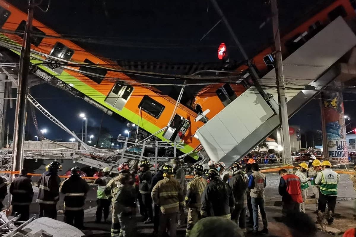 Detectan 21 nuevas grietas en Línea 12 del Metro de la CDMX