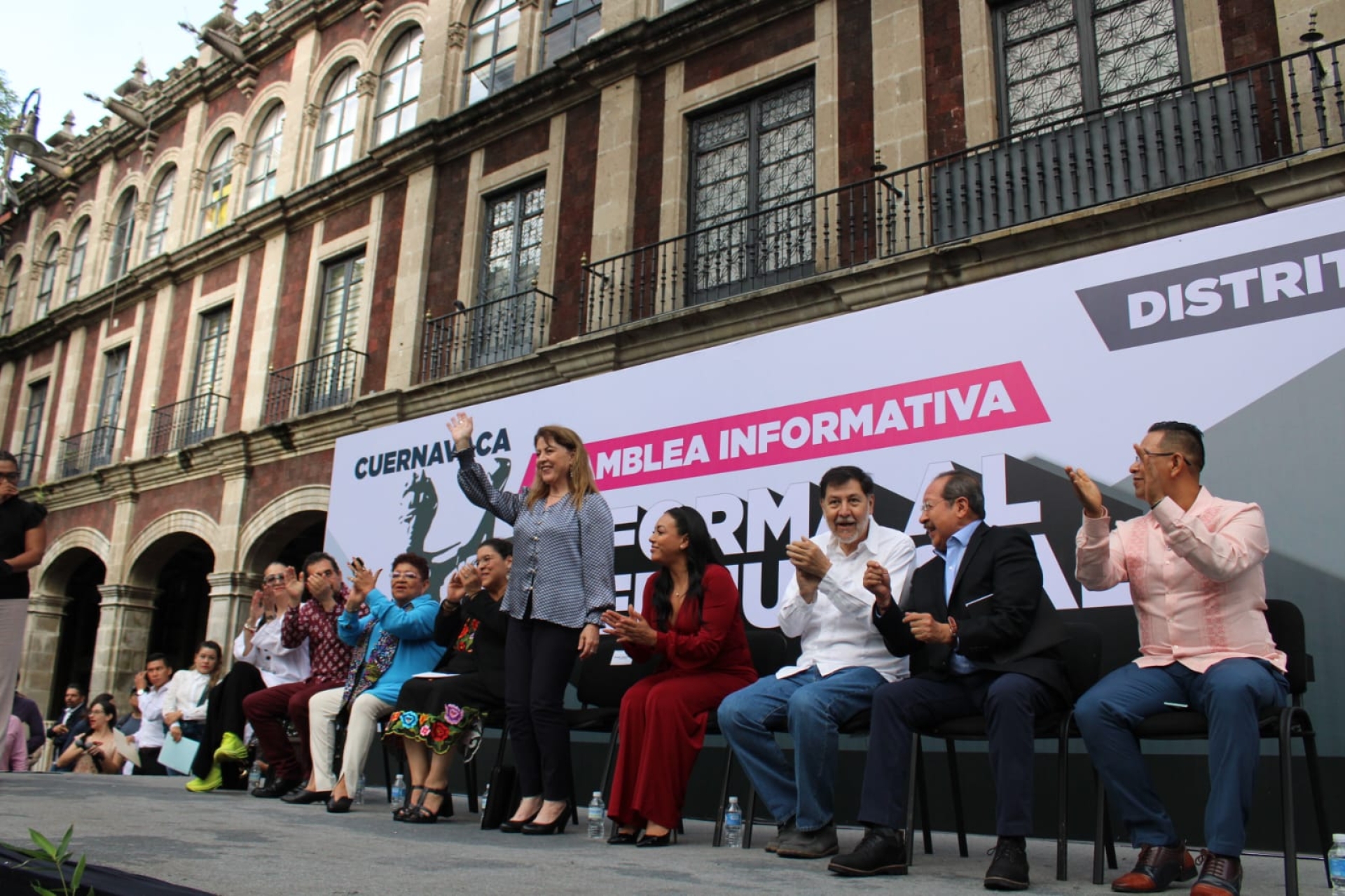 Encabeza Margarita González Saravia asamblea informativa 'Reforma al Poder Judicial'