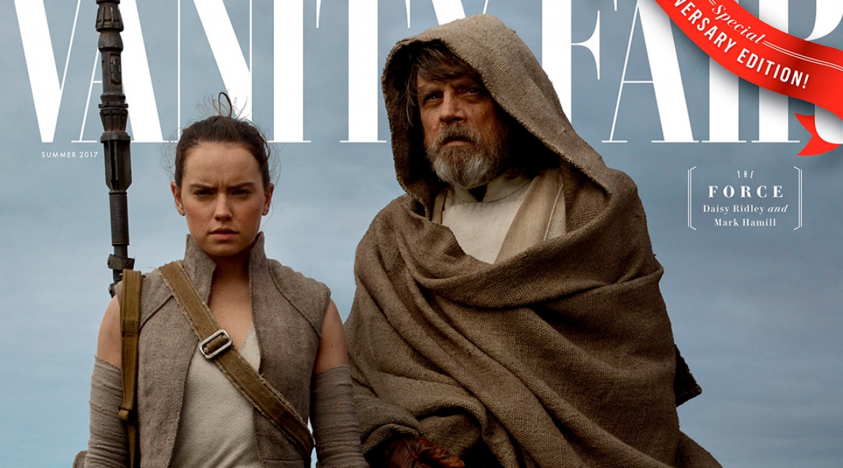 El elenco de The Last Jedi posó para Vanity Fair y el resultado es ¡glorioso!