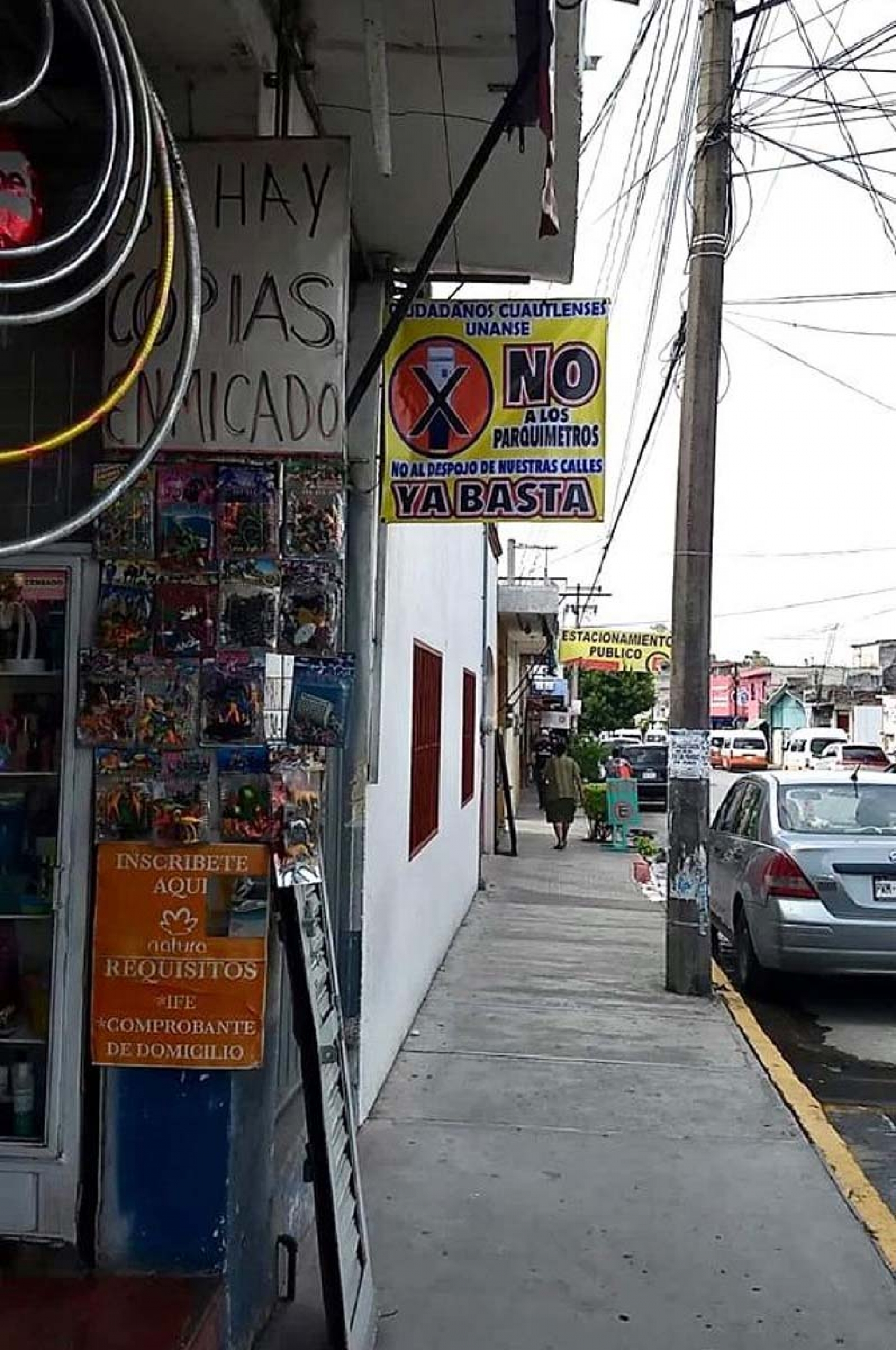 Proponen consulta ciudadana para decidir operación de parquímetros