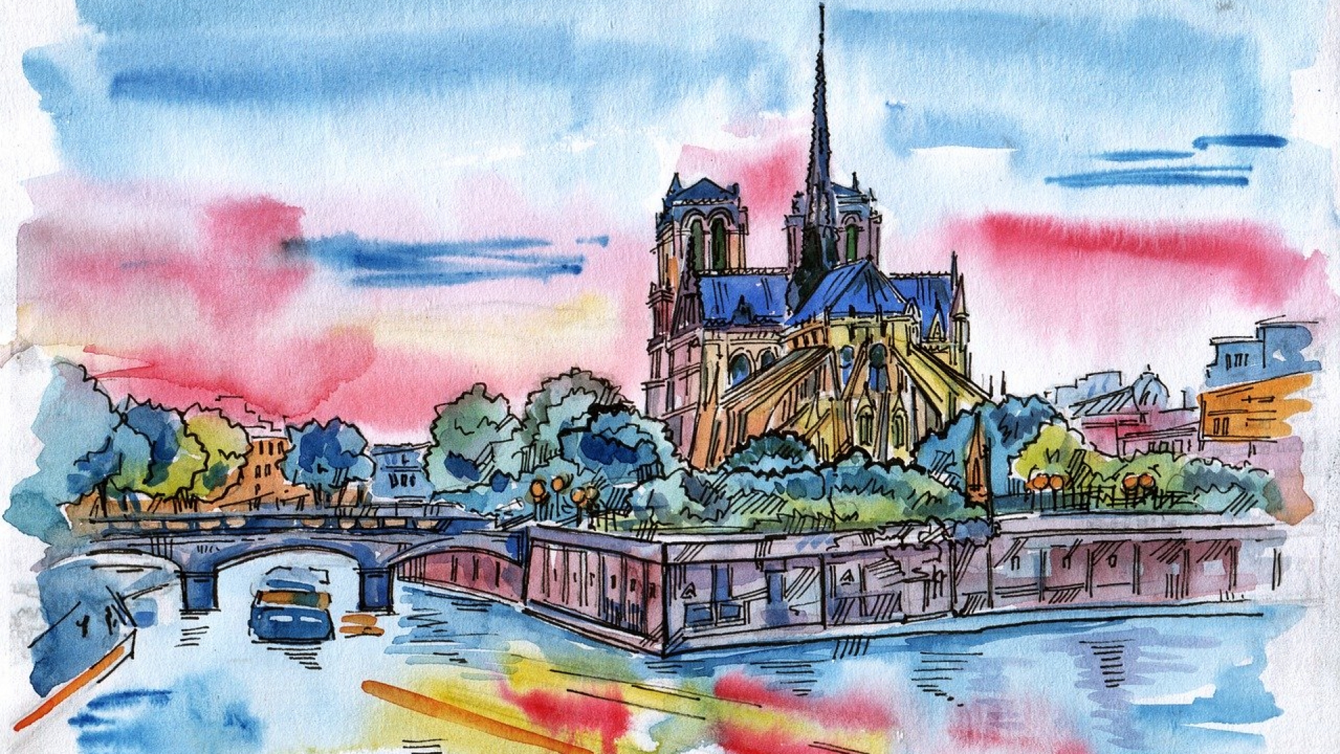 La catedral de Notre Dame será reconstruida idéntica