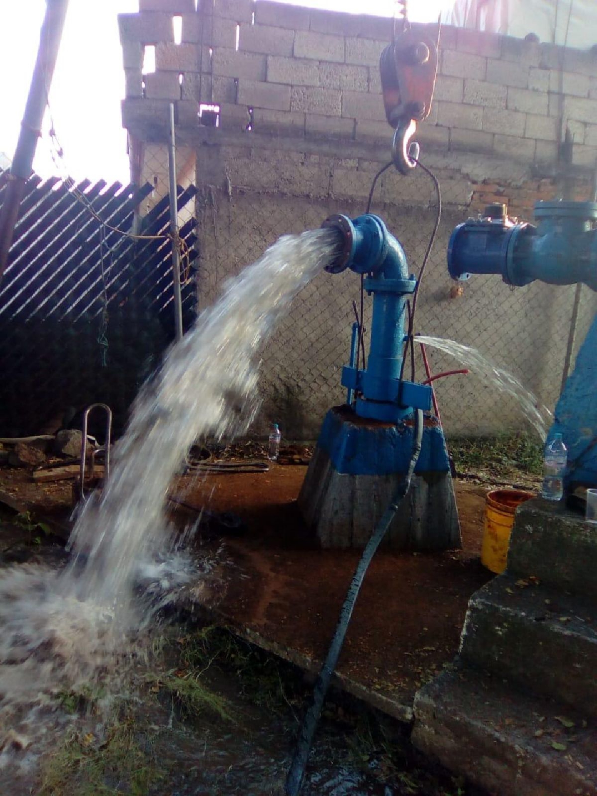 Renovará Sistema de Agua equipo de bombeo en 16 pozos
