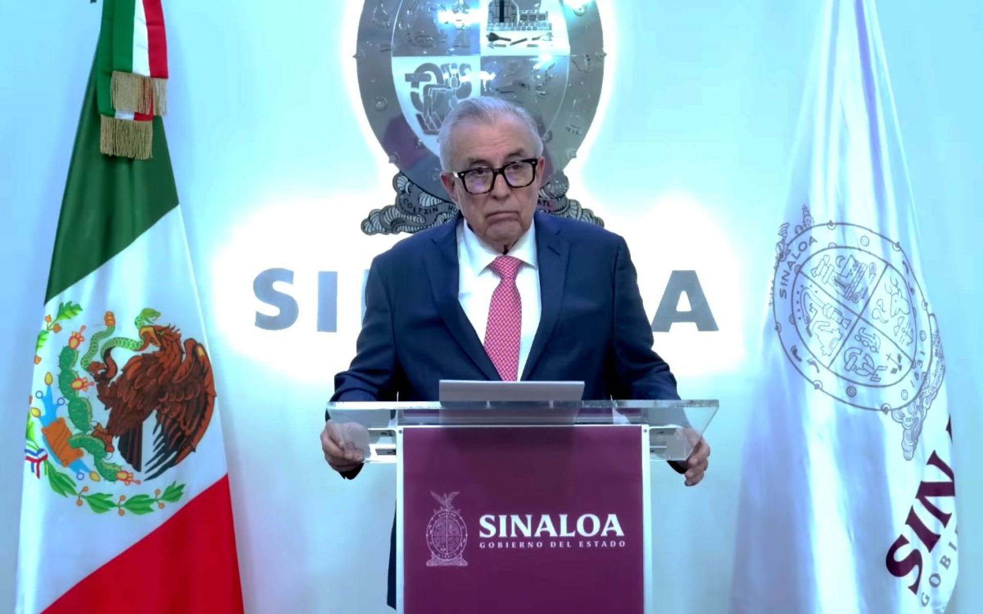 Rubén Rocha Moya pide licencia como gobernador de Sinaloa