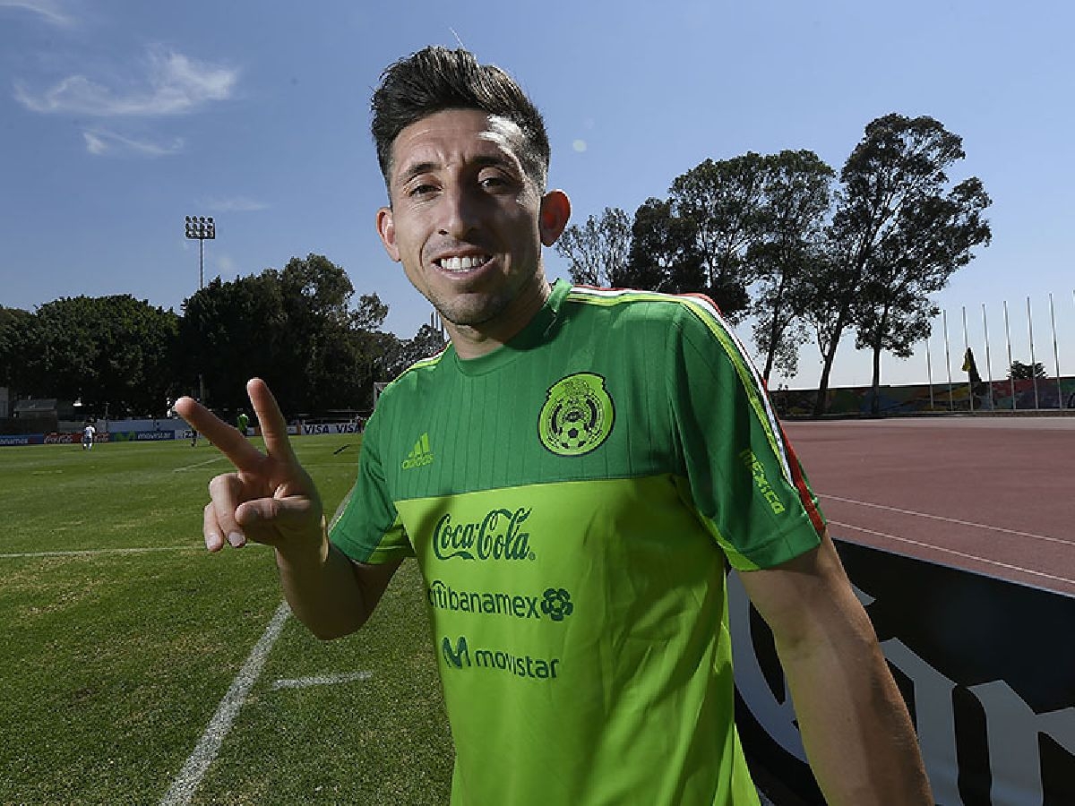 Héctor Herrera recuerda viejos tiempos