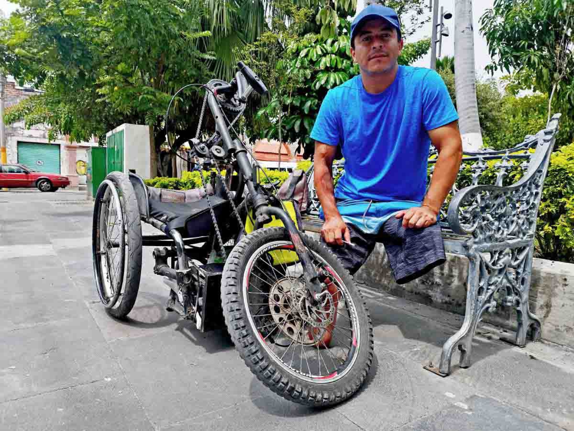 El vehículo de Sergio David