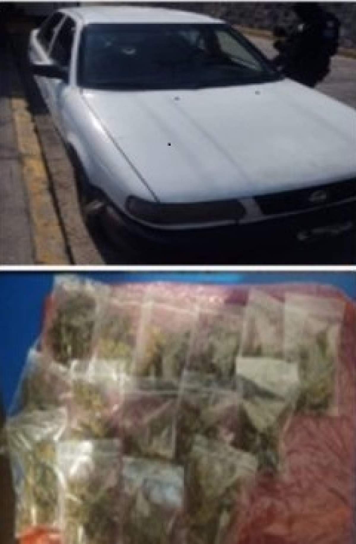Vendían droga a bordo de un auto robado