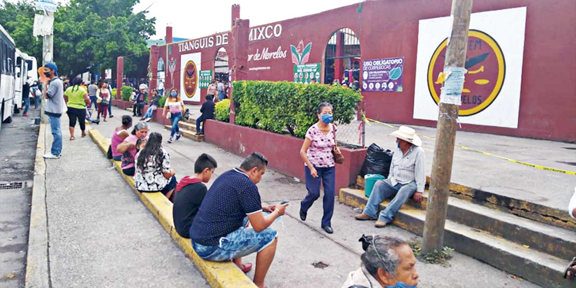 Reabrió el tianguis de Temixco