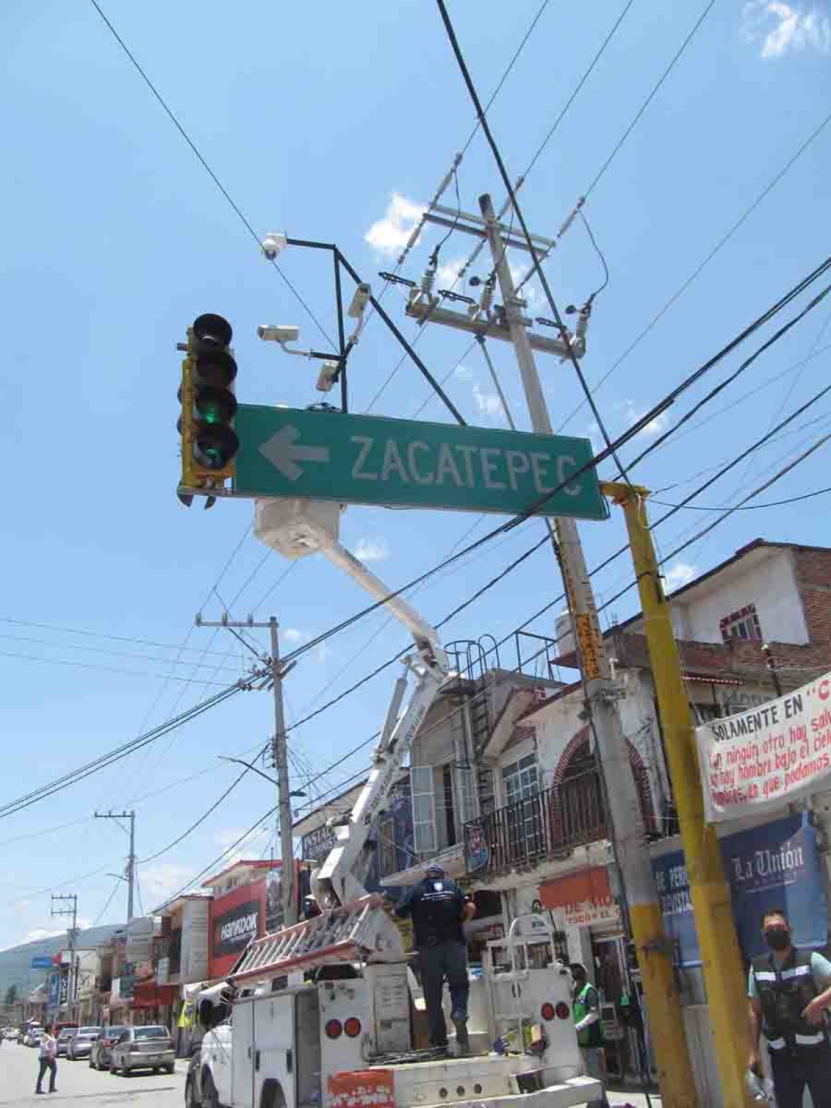 Instalan más cámaras de videovigilancia en Jojutla