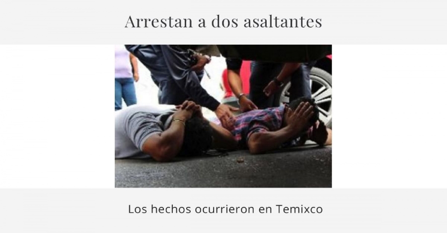 Atrapan a dos individuos tras el asalto a un minisúper