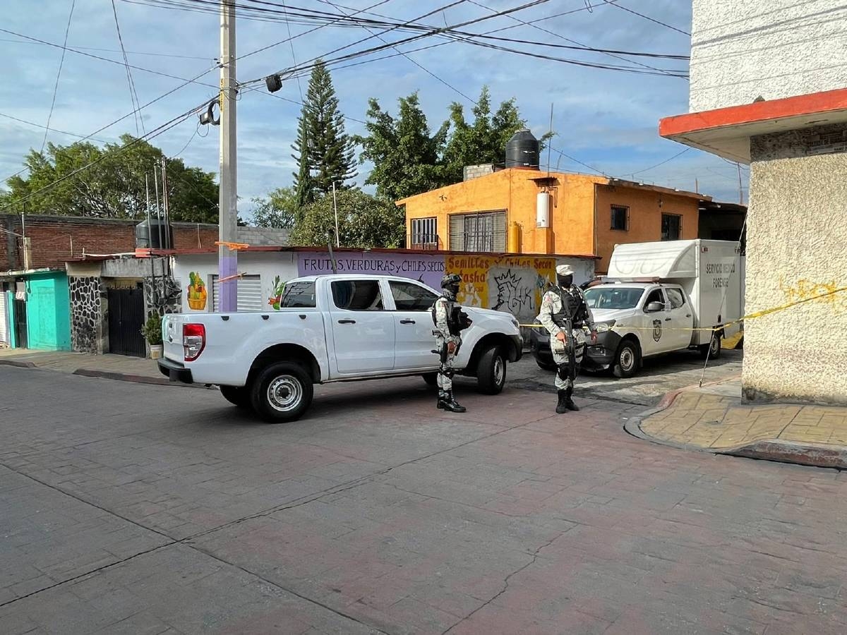 Fue asesinado frente a una niña