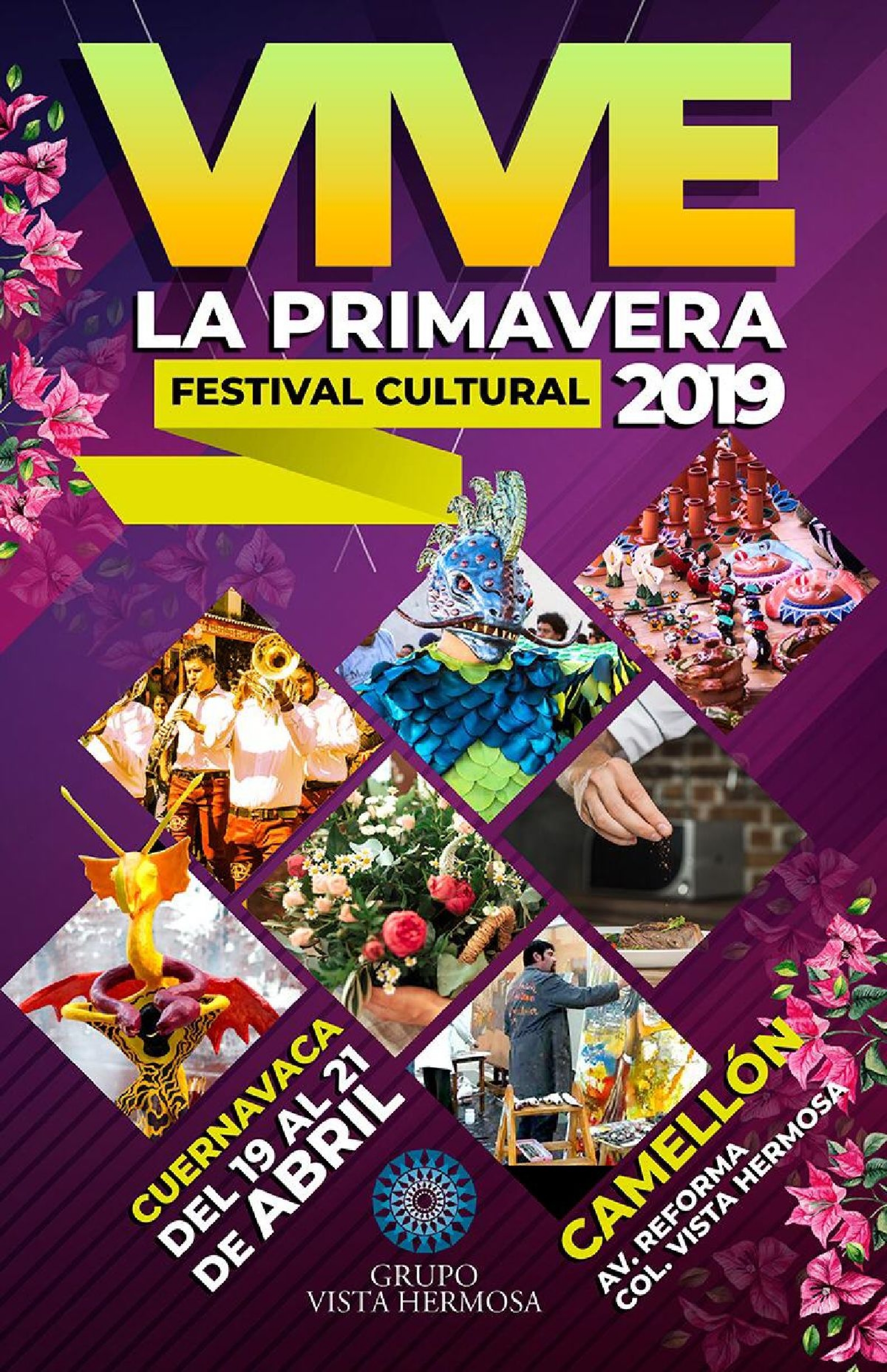 Listos, los preparativos para el corredor gastronómico en el camellón de la avenida Reforma