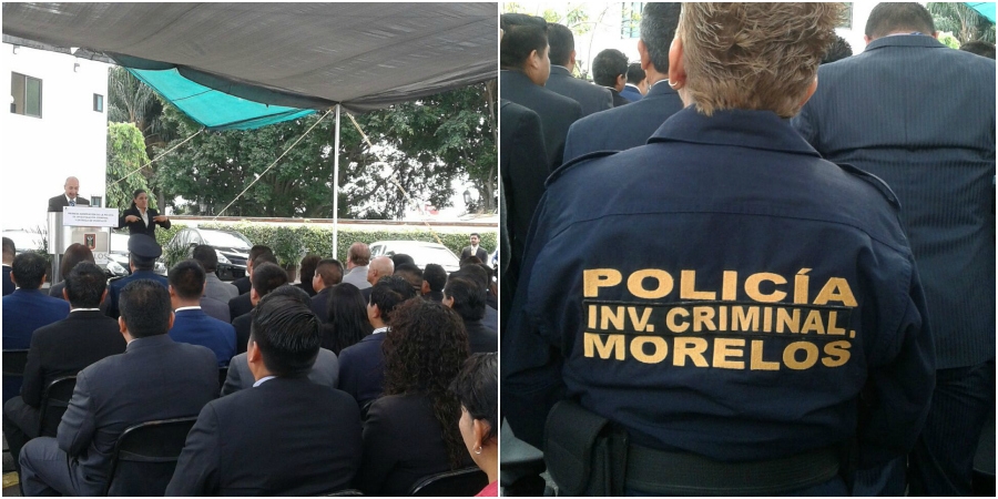 Presentan a la Primera Generación de la Policía de Investigación Criminal de la FGE