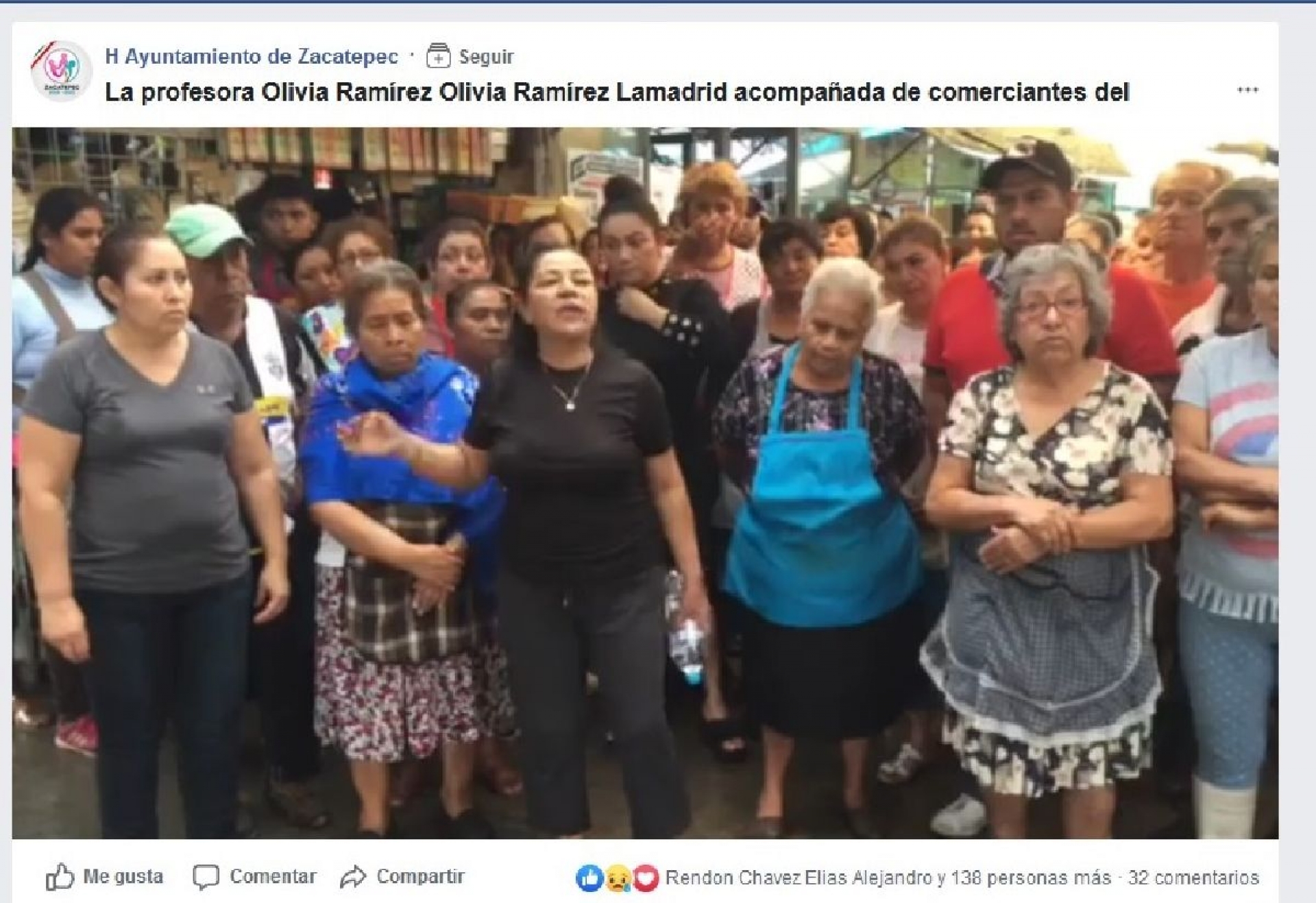 Alcaldesa de Zacatepec reclama aportación para rehabilitar el mercado