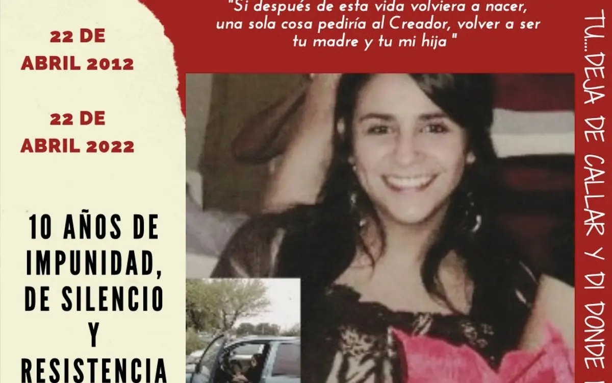 Van 10 años de la búsqueda de Cinthya Pantoja de León; 'la promesa es traerte a casa, hija mía', afirma su madre