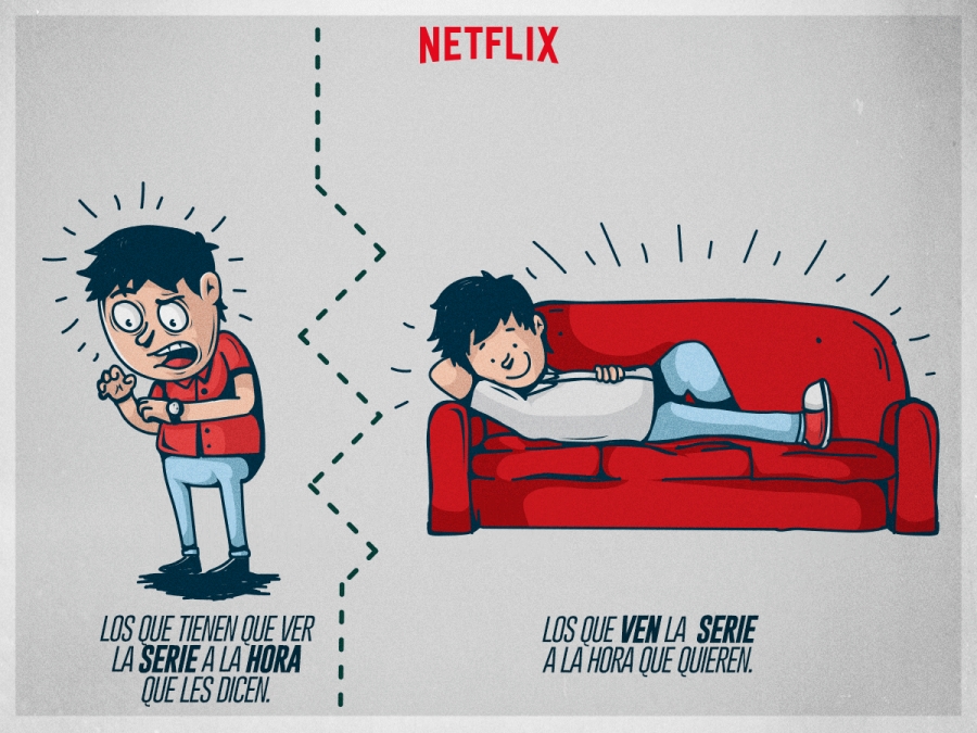 Contenidos de Netflix y similares le ganan a la TV de paga