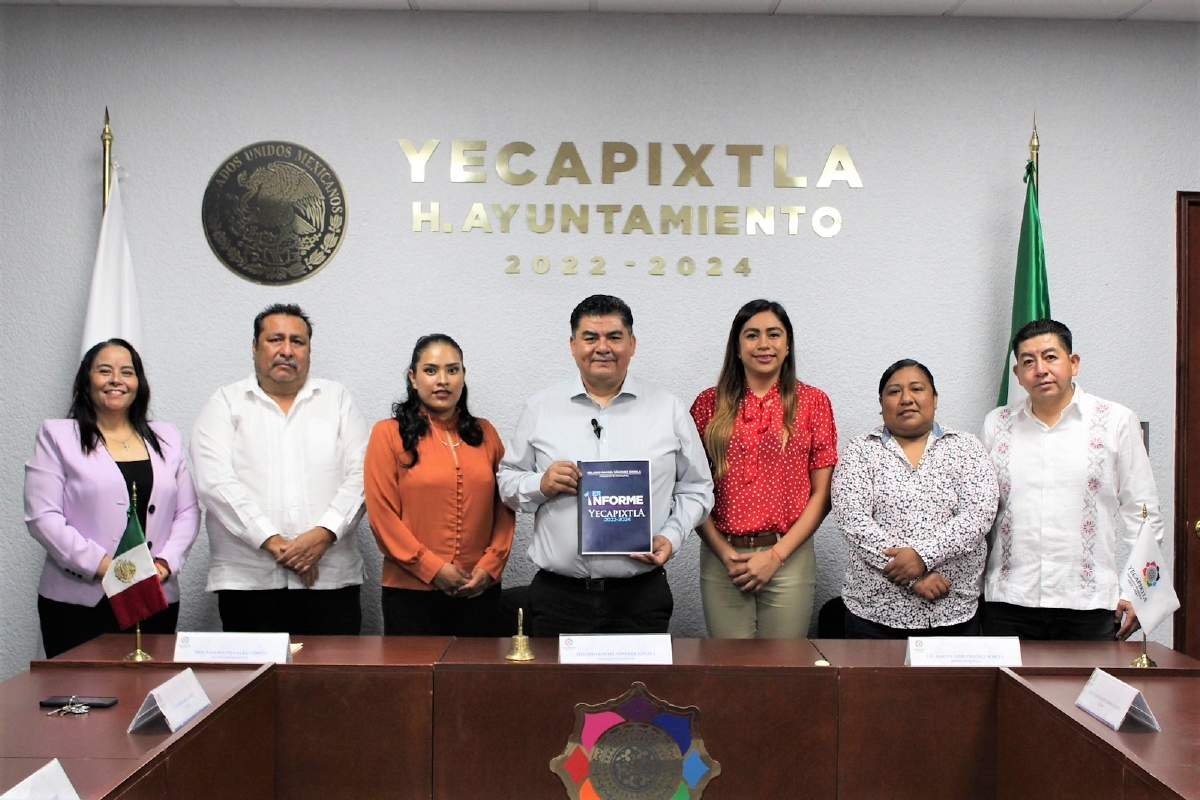 Entrega su Primer Informe de Gobierno el alcalde de Yecapixtla