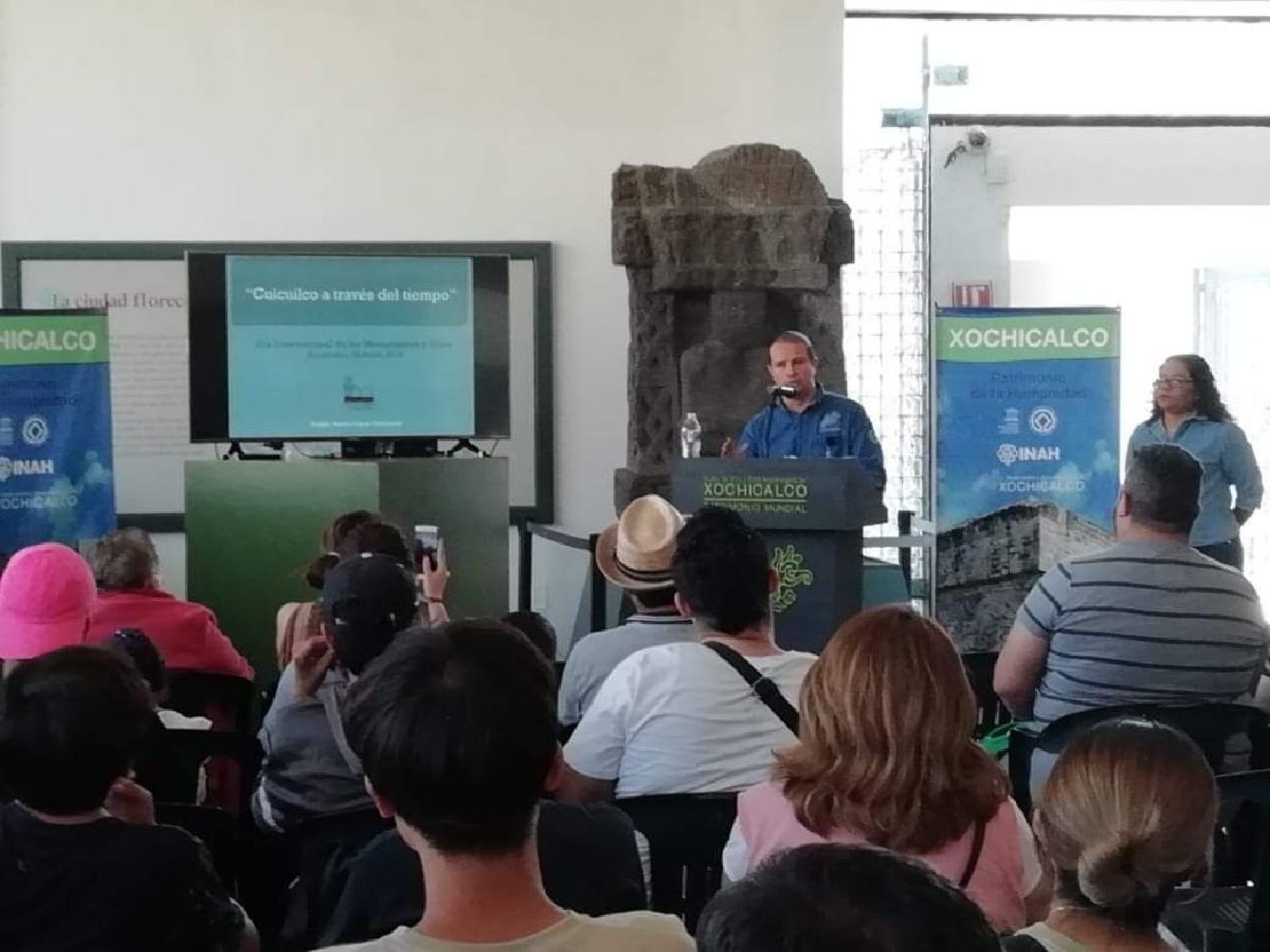 Conmemoran el Día Internacional de Monumentos y Sitios en Xochicalco