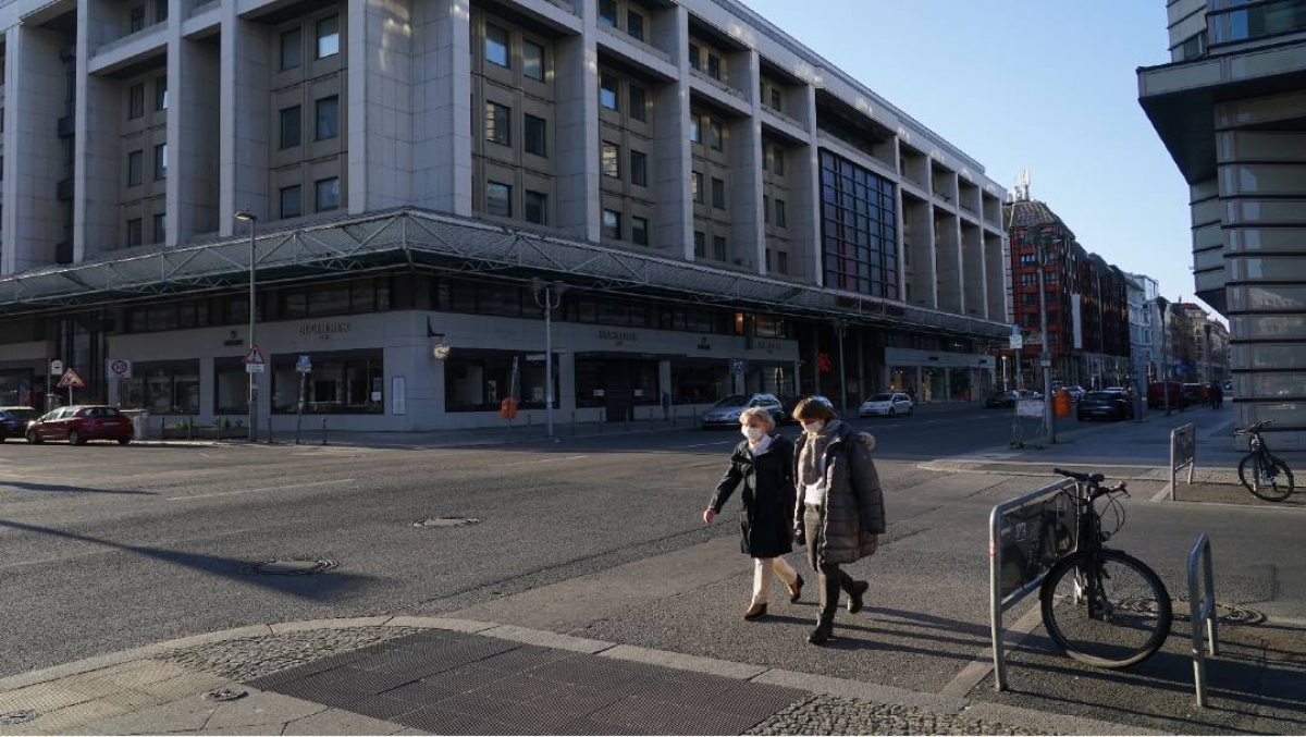 Alemania vuelve al confinamiento por tercera ola de COVID-19