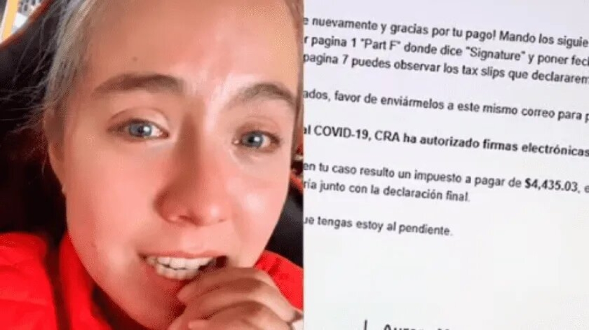 Mujer llora desconsolada al enterarse cuánto pagará de impuestos: '¡Ay, Jesús!'