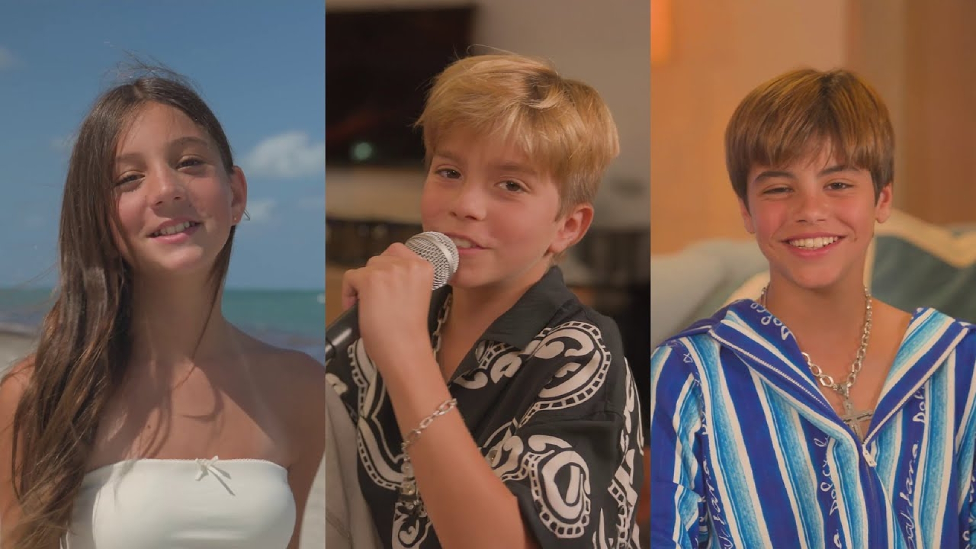 Milán y Sasha, hijos de Shakira, debutan con su primer video musical 'The One'