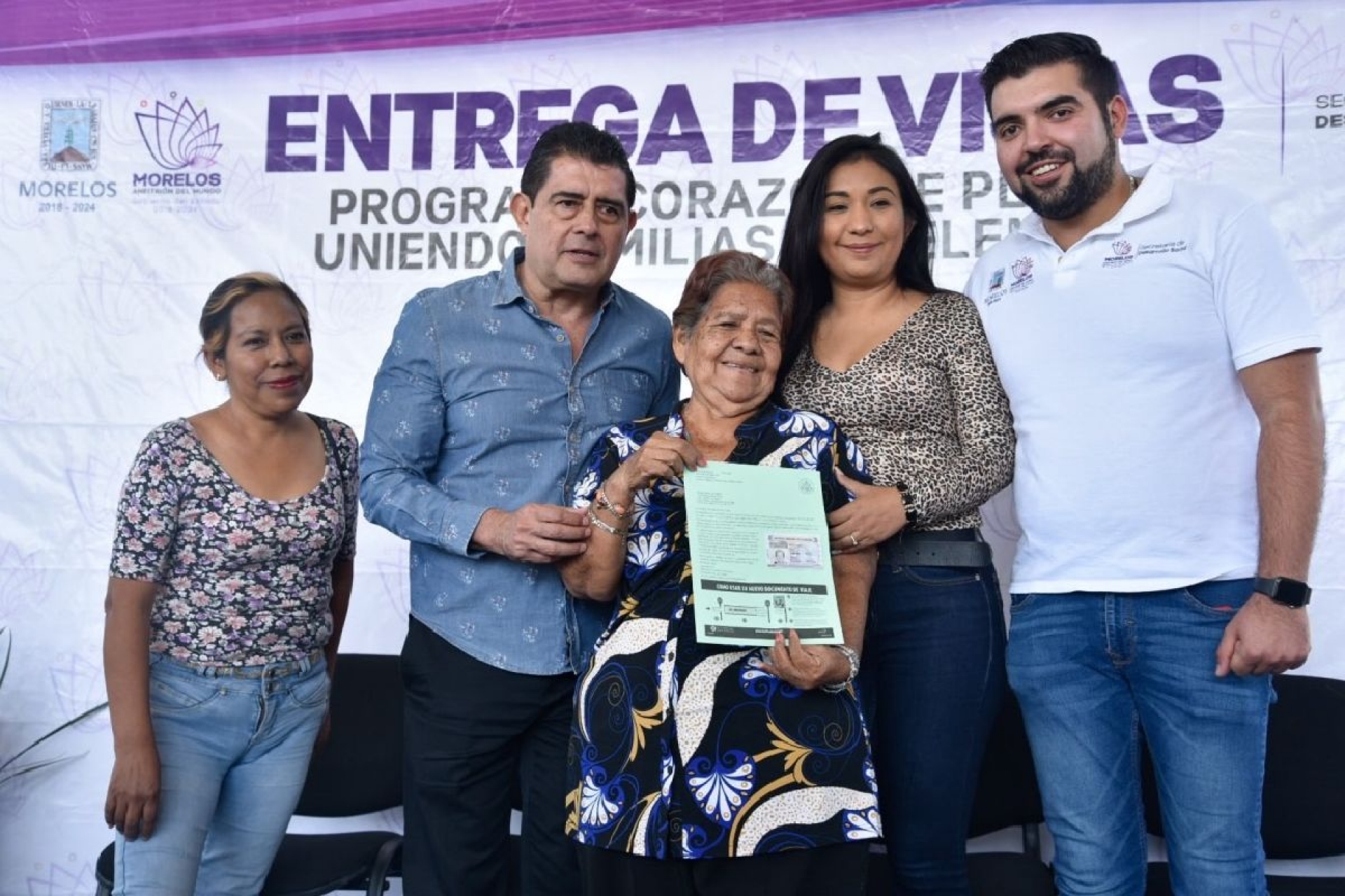 Reanuda Sedeso entrega de visas a adultos mayores