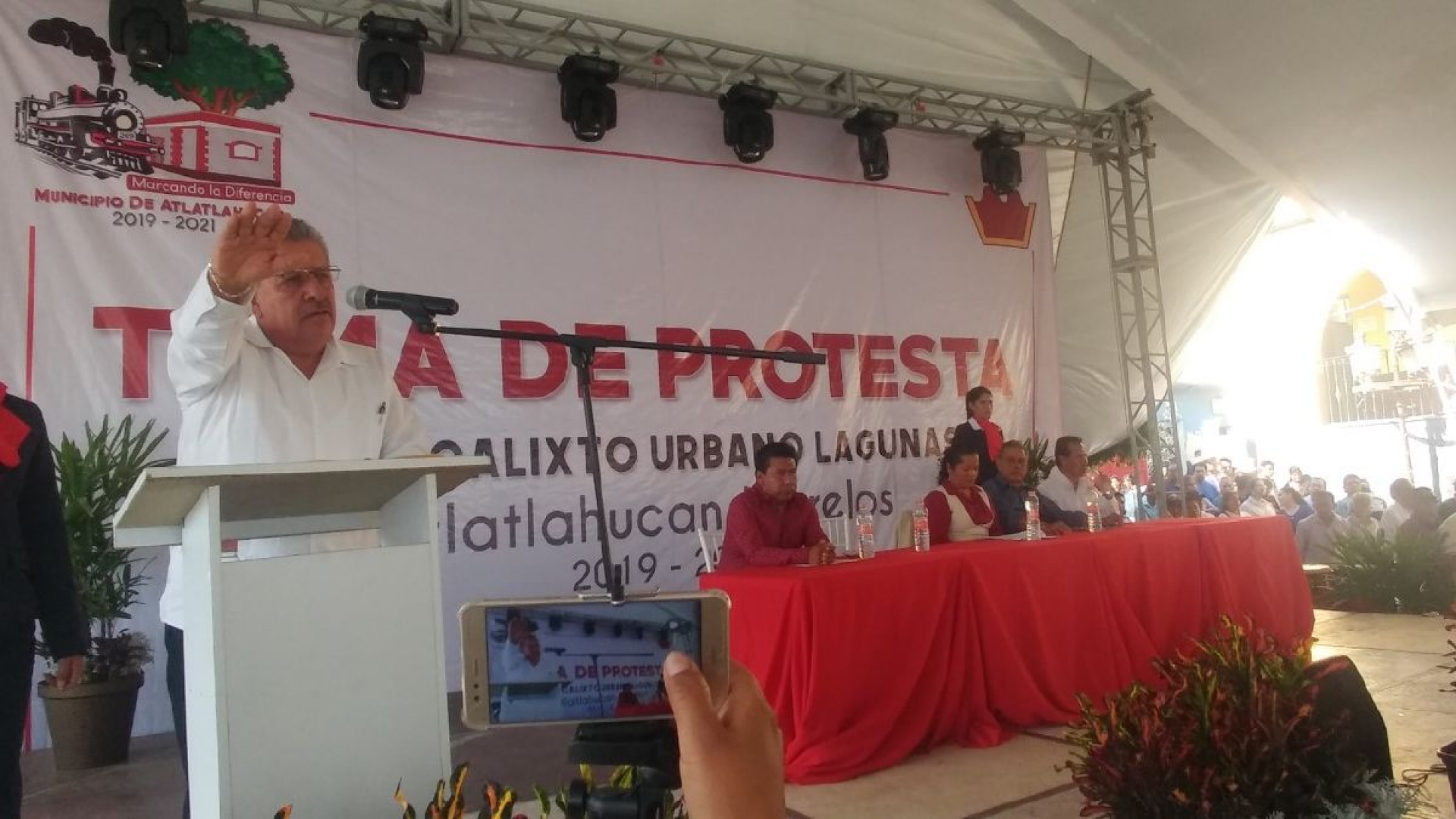 Calixto Urbano Lagunas, alcalde de Atlatlahucan por segunda ocasión