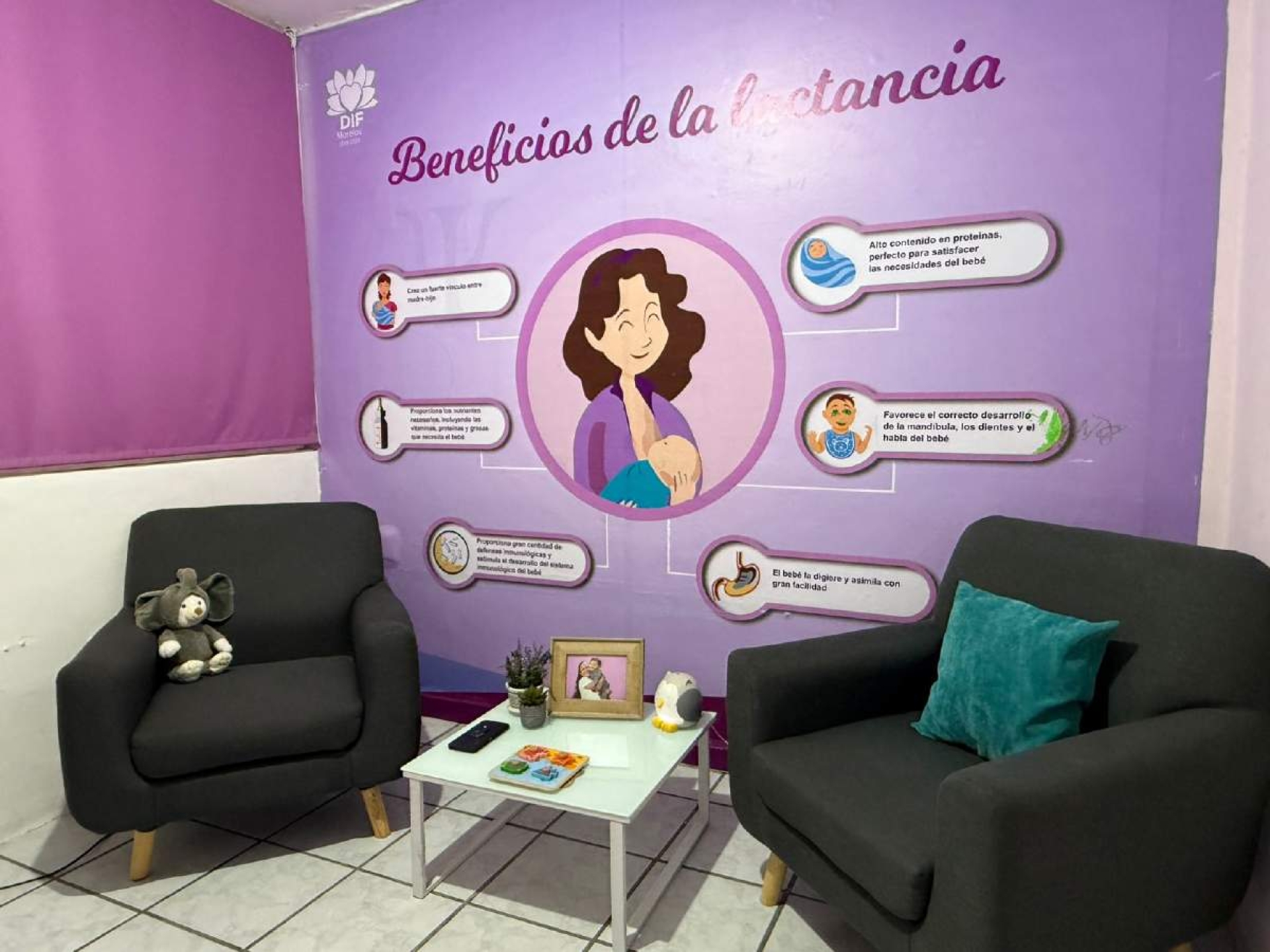 Reabren sala de lactancia maternal en Jojutla