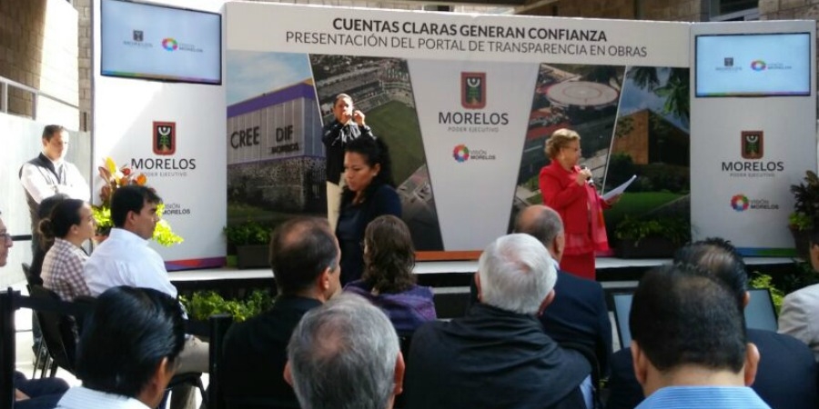 Presentan portal de transparencia en obras públicas