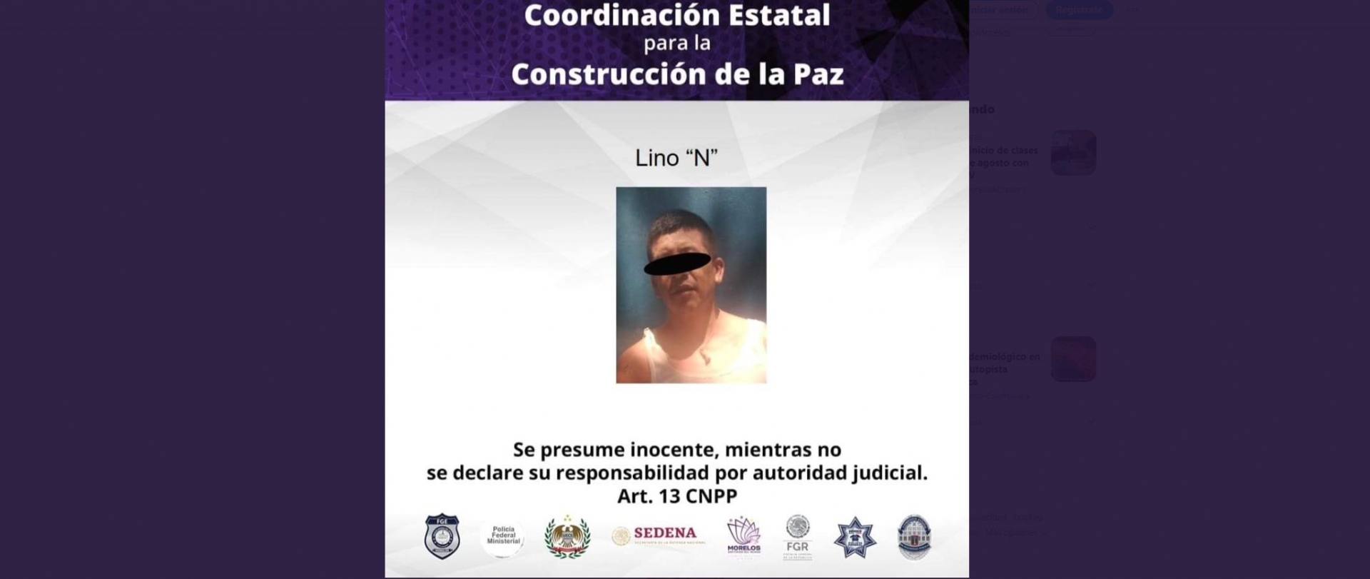 Atrapado con 24 dosis de cristal