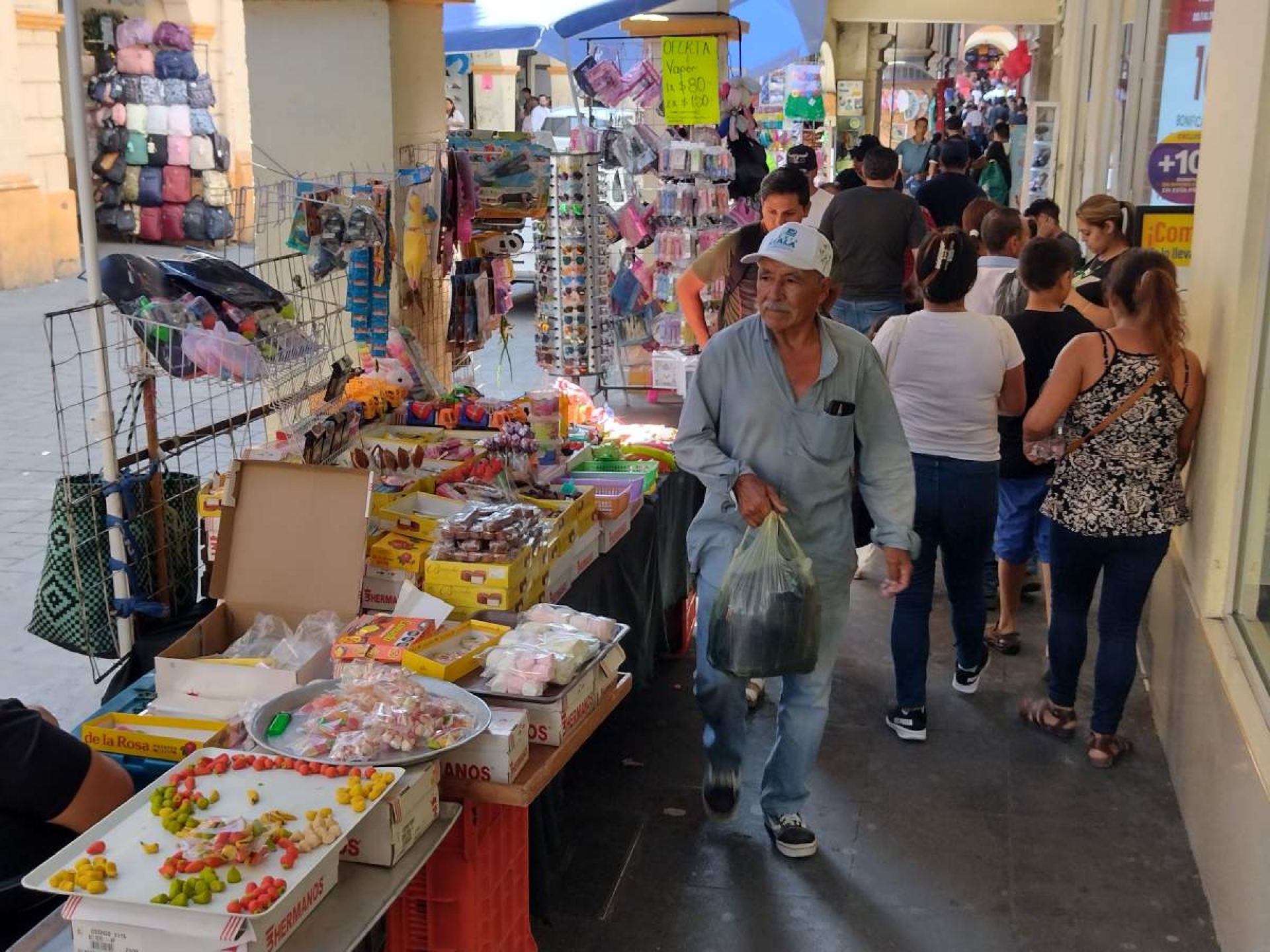 Hay alarma por comercio informal: Canaco