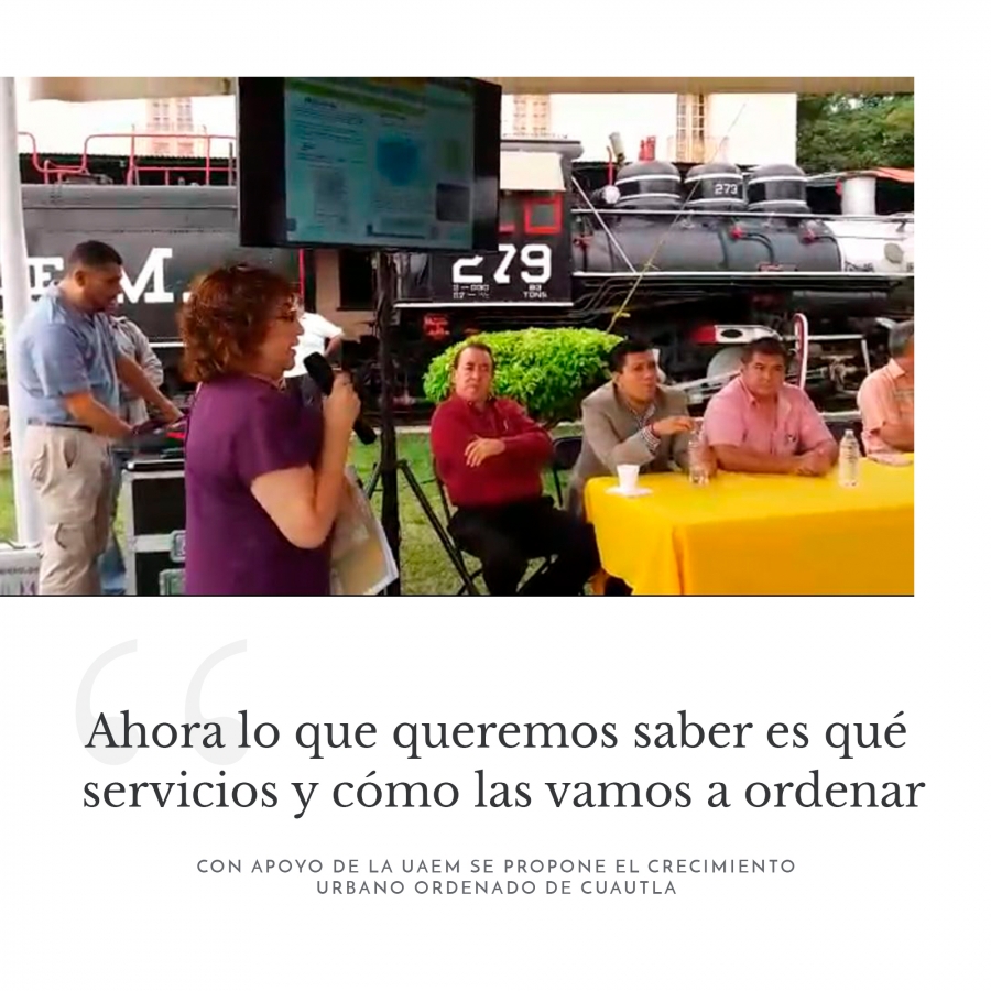 Con apoyo de la UAEM se propone el crecimiento urbano ordenado de Cuautla