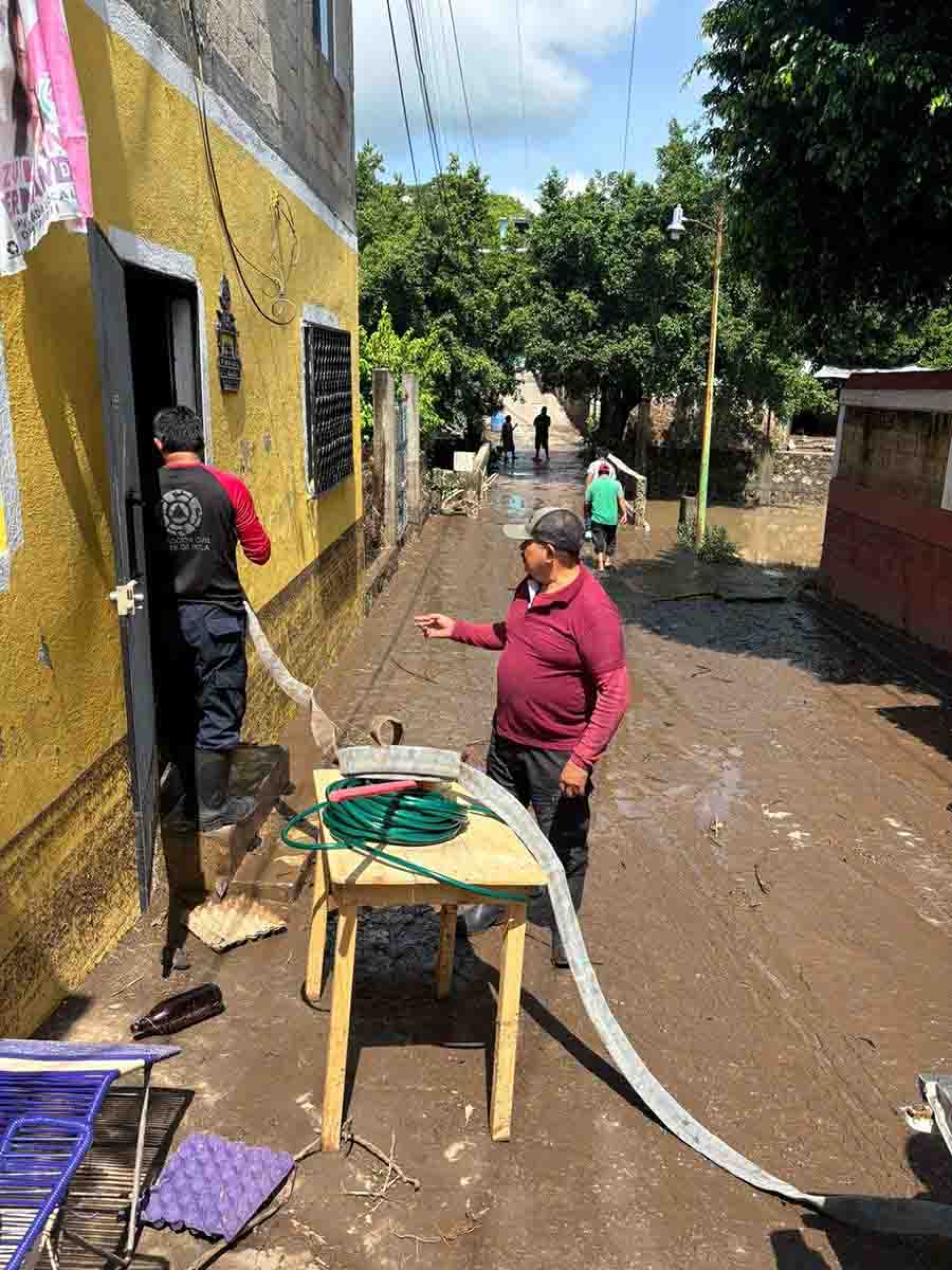 Desbordamiento del río Chalma-Tembembe causa daños en Puente de Ixtla