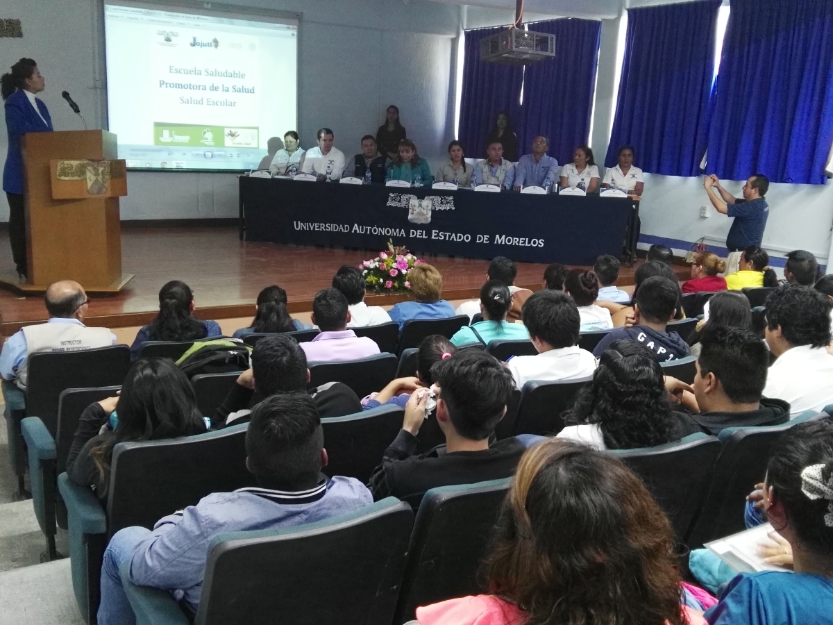 Inauguran talleres de salud escolar en la Escuela de Estudios Superiores de Jojutla