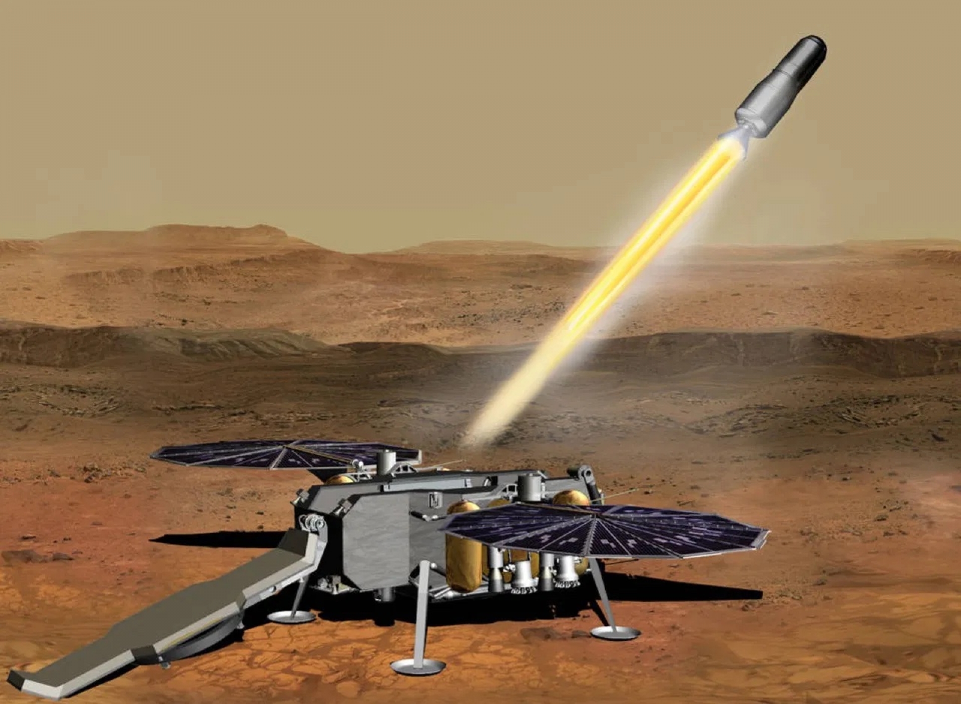 La NASA invertirá más de 80 millones de dólares en traer muestras de Marte