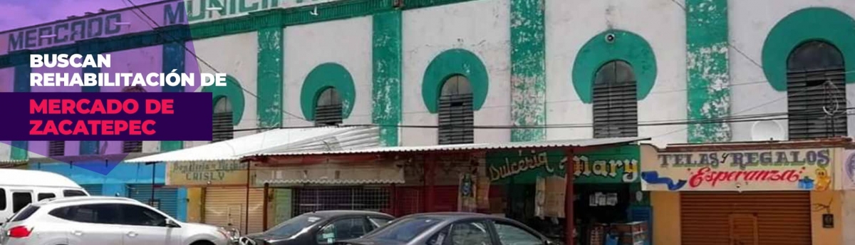 Pide diputada que la Sedatu rehabilite el mercado de Zacatepec
