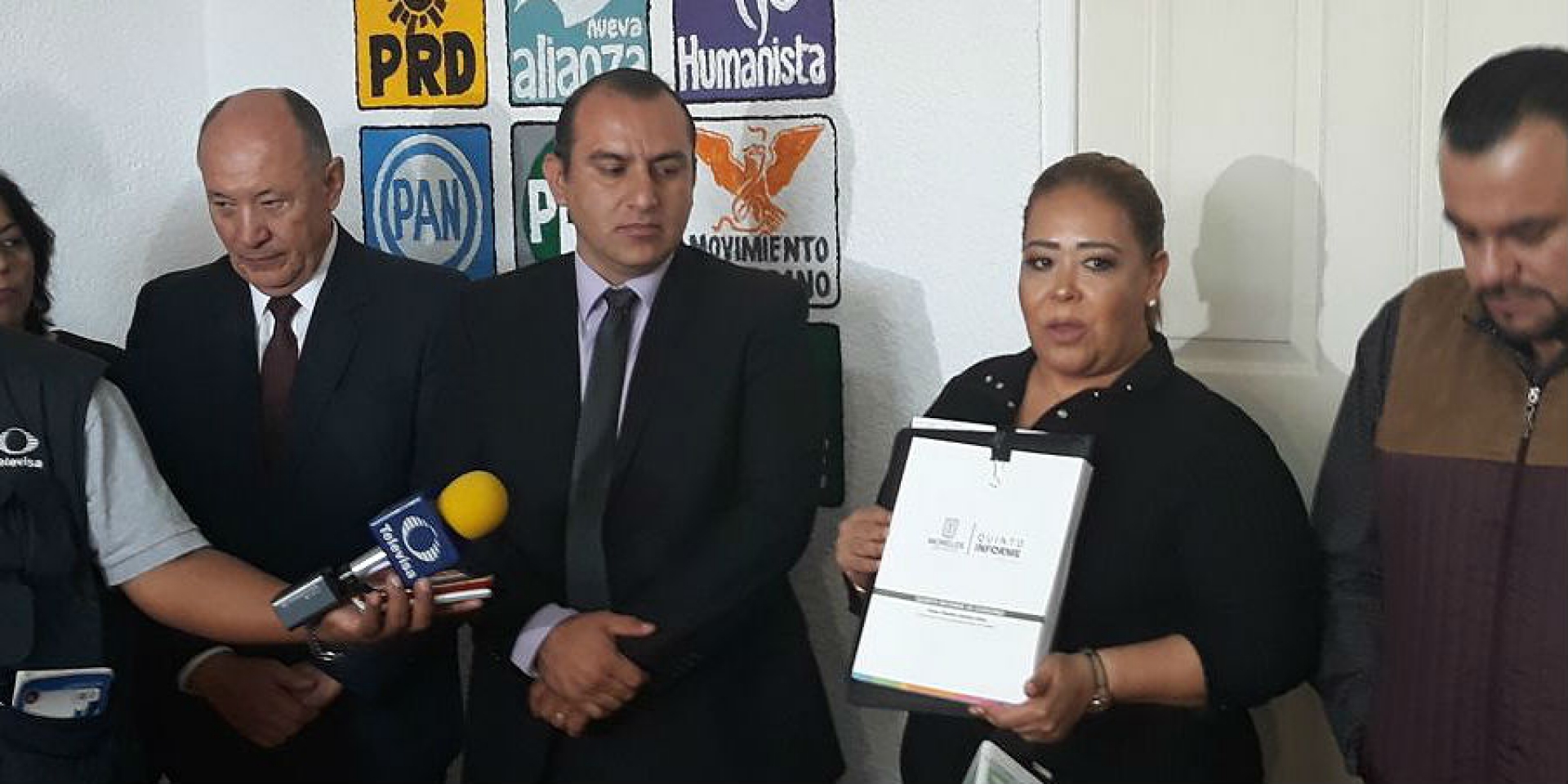 Entrega secretario de Gobierno informe de quinto año de actividades, ante Congreso local