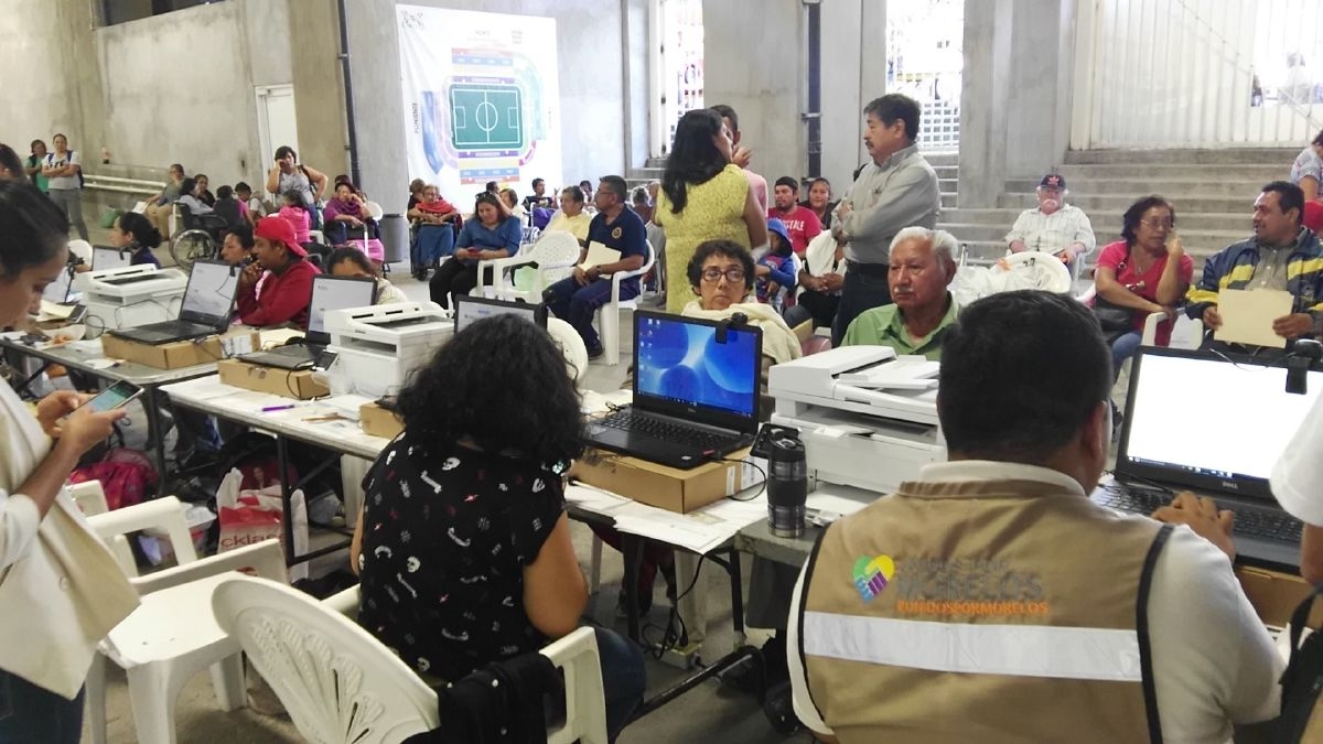 Entregan en Zacatepec tarjetas “Unidos por Morelos” a más de mil damnificados