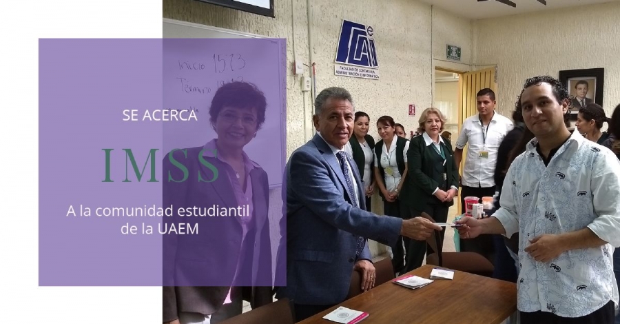 El IMSS acerca a la comunidad estudiantil de la UAEM semana de campaña PrevenIMSS